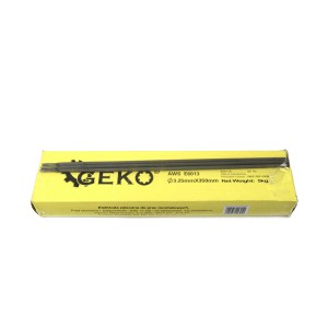 Elektrodai suvirinimo plienui 3,2x350 mm 5 kg rožiniai AWS E6013 GEKO G74201