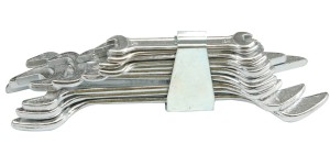 DOUBLE OPEN END SPANNER SET 6-22MM 8PCS