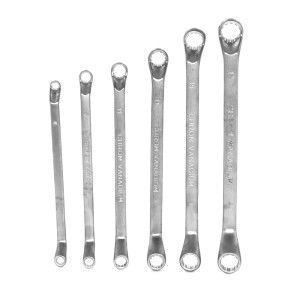 Raktai kilpiniai 6 vnt. 6-17 mm CR-V SATIN 1529.60.OX Savex  lstb