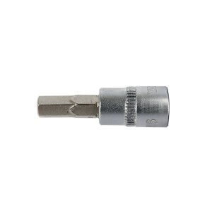 Galvutė šešiakampė 1/4" 6 mm HEX 37 mm YT-04373 YATO