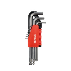 HEX KEY SET WITH BALL 9PCS 2-10MM 