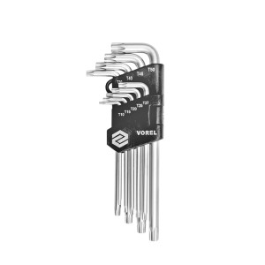 Raktai TORX 9 vnt. T15-T55 SECURITY 56478