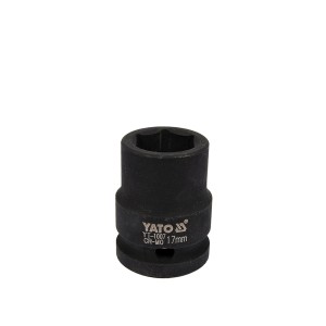 Galvutė šešiakampė smūginė 1/2" 17 mm YT-1007 YATO
