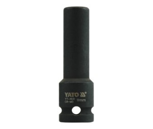 Galvutė šešiakampė ilga smūginė 1/2" 11 mm CrMo YT-1031 YATO