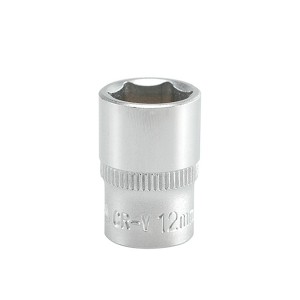Galvutė šešiakampė trumpa 1/4" 12 mm CV YT-1411 YATO