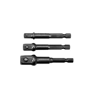 Adapteriai galvutėms HEX 1/4", 3/8", 1/2" YT-04685 YATO