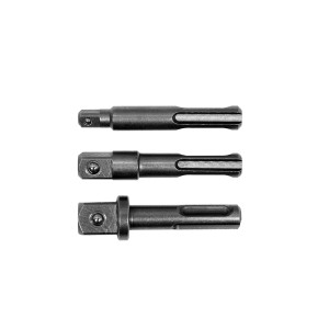 Adapteriai galvutėms SDS-PLUS 1/4", 3/8", 1/2" 3 vnt. YT-04686 YATO