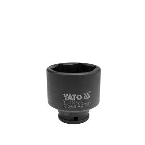Galvutė smūginė stebulei šešiakampė 1/2" 52 mm YT-1029 YATO
