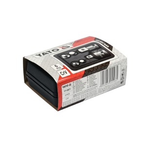 Adapterių rinkinys 6 vnt. CrV YT-10671 YATO