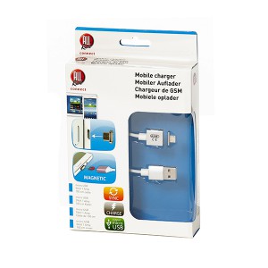 Įkroviklis mobiliajam telefon magnetinis micro USB ALL RIDE CONNECT 871125202800