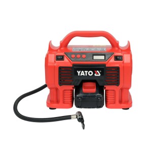 Kompresorius akumuliatorinis 18V 3Ah 11 bar 12L/min YT-23247 YATO SYS18V
