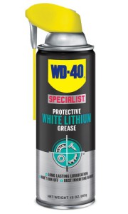 Tepalas aerozolinis WD-40 LITHIUM didelio efektyvumo baltas ličio tepalas 400 ml