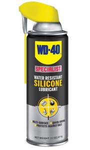 Tepalas aerozolinis WD-40 SILICONE didelio našumo silikoninis tepalas 400 ml