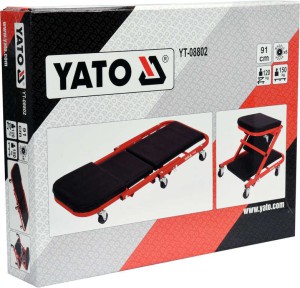 Gultas-kėdutė transformuojamas remonto darbams YT-08802 YATO