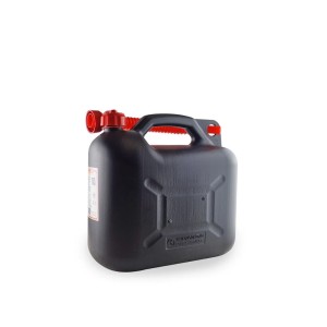 Kanistras kurui plastikinis juodas 10 L Lenkija (5)