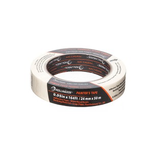 Juosta dažymo balta 24 mm*50 m UV atspari, 80°C Rollingdog 80023 (24)
