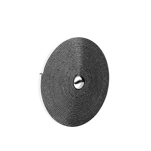 Juosta lipni su VELCRO juoda 6 m DI0060