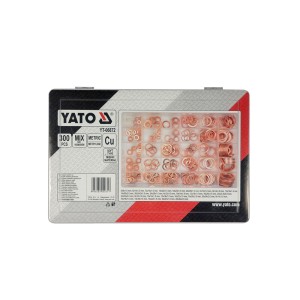 Poveržlių rinkinys 300 vnt. (varinės) YT-06872 YATO