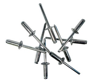 ALUMINIUM BLIND RIVETS 6,4X4,8MM; 50PCS