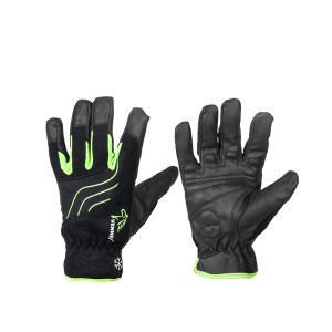 Pirštinės žieminės sintetinės odos siūtos 9 dydis 21-2433 Venner