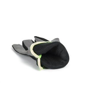 Pirštinės žieminės sintetinės odos su Fleese pamušalu 10" 71001W/GR (12)