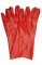Pirštinės buitinės darbinės gumuotos raudonos 10" 36 cm 74151 (12 porų)