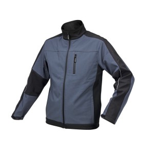 Striukė SOFTSHELL juoda-t.pilka XXL dydis YT-79544 YATO