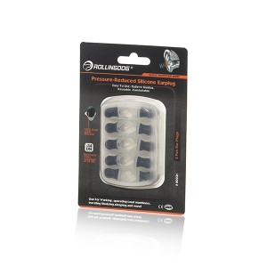 Kamštukai ausims silikoniniai 34db 5 poros Rollingdog 80231 (12)