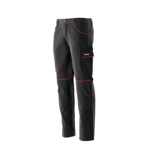Kelnės darbinės COMFY L/XL dydis juoda sp. YT-79243 YATO