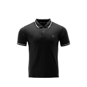 Marškinėliai POLO juoda sp. L dydis YT-78602 YATO