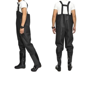 Kelnės-batai žvejui 45 dydis juoda sp. 14368_45