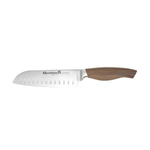 Peilis 17 cm nerūdijančio plieno Legno Santoku Quttin QT-CAR742507