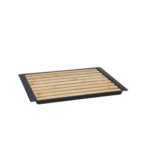 Lentelė pjaustymo duonai 38x27x2 cm bambukinė/plastikinė 8445393383156
