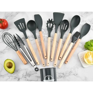 Virtuvės įrankiai su dėklu 12 vnt. 07412