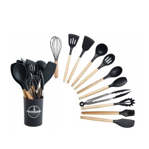 Virtuvės įrankiai su dėklu 12 vnt. 07412