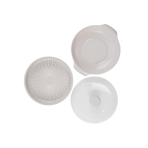 Garų puodas mikrobangų krosnelei dviejų aukštų 2,4 L Cook Concept KC2155