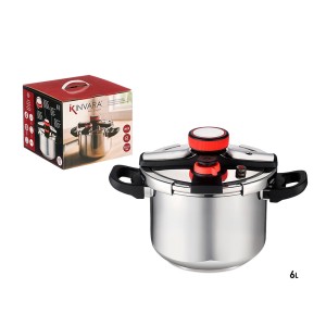 Greitpuodis 6 l D22 cm nerūdijantis plienas Kinvara 13159