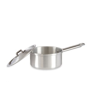Puodas su dangčiu D14 cm 1 l aliuminis Kinvara 87577