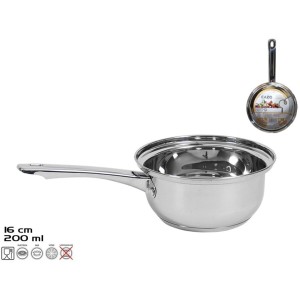 Puodas ilga rankena nerūd. plienas D16 cm 200 ml 8430540723756