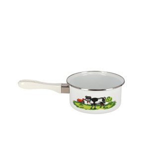 Puodas D16 cm 1 l emaliuotas su rankena 8430540179508