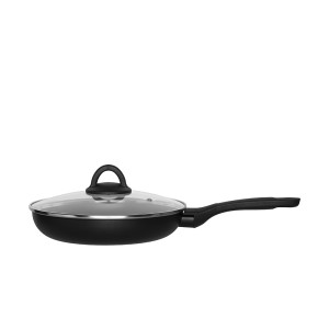 Keptuvė su dangčiu D24 cm nelimpanti, aliuminis Maku 635932