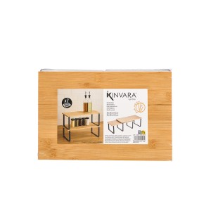 Lentynėlė virtuvei organizuoti 2 vnt 30x19,5x15,5/30x18,5x13,5cm Kinvara 13091