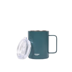 Puodelis kelioninis metalinis su dangteliu 420 ml BOGOTA Cook Concept KA0616