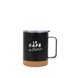 Puodelis kelioninis metalinis su dangteliu 420 ml BISTRO Cook Concept KA0617