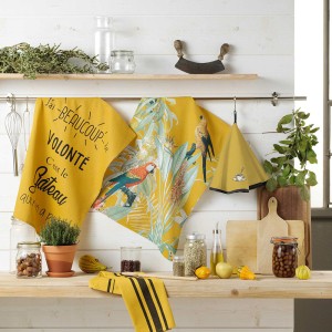 Rankšluostis virtuvei medvilninis D60 cm TASSE douceur d'intérieur