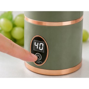 Trintuvas/blenderis nešiojamas 450 ml 50W 25x8 cm žalia sp. 07420_Z