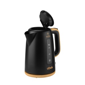Virdulys elektrinis 1,7 l juodos sp. 21x17x22 cm Oak Collection Estia 06-24659