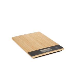 Svarstyklės virtuvinės skaitmeninės bambukinės 5 kg 2x15x22 cm Kinvara 86981