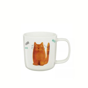 Puodelis porcelianinis PETS 370 ml kačiukas Ambition 22755
