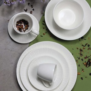 Puodelis porcelianinis PERLA 200 ml Ambition 94742 (tinka lėkštutė 7041030)